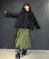 Drawstring Flower Jacket